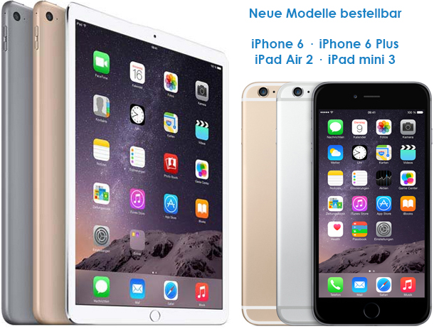 iPhone 6, iPad Air 2